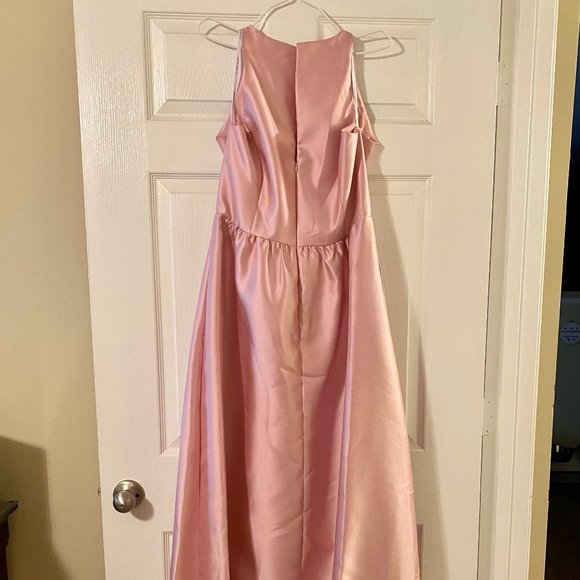 Alfred Sung D707 (Rose) Bridesmaid Dress - Picture 2 of 3